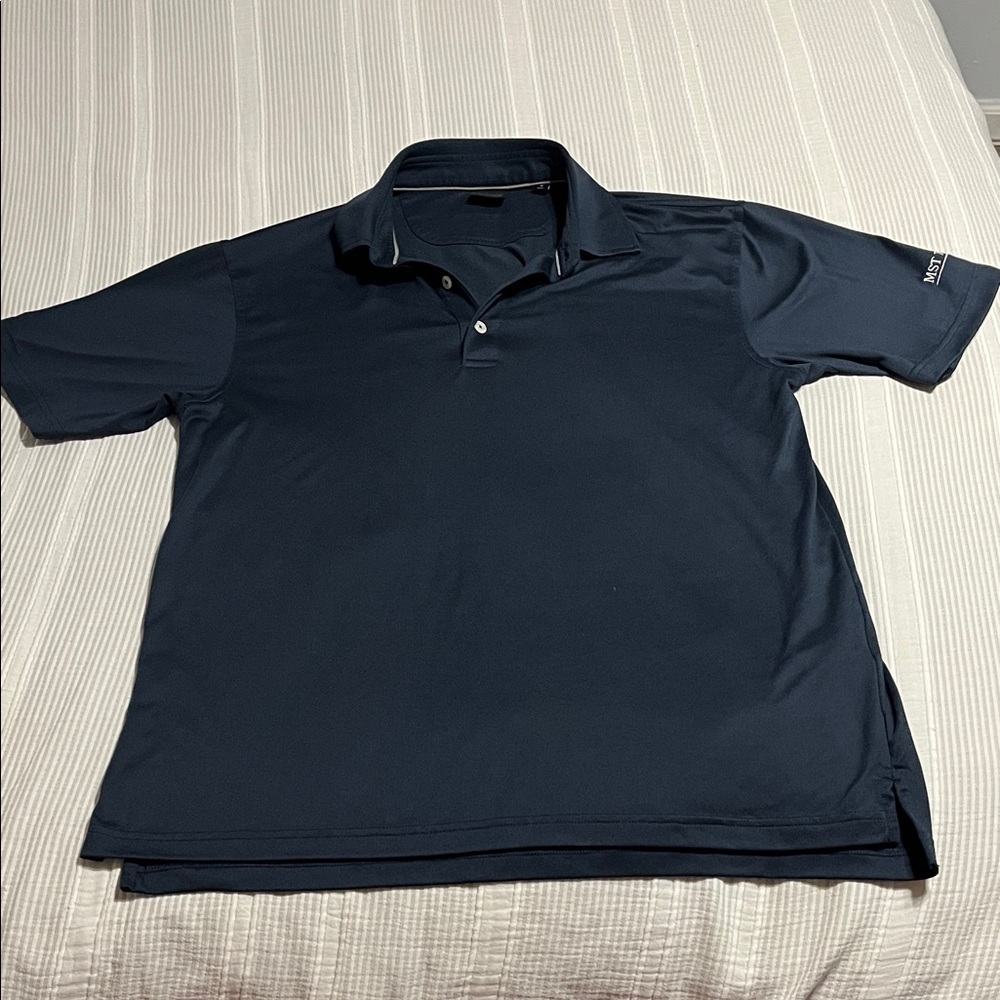 Men's Navy Dunning Golf Polo Shirt